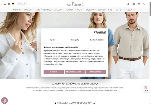 So linen! Monika Różańska Nina Wojciechowska s.c.