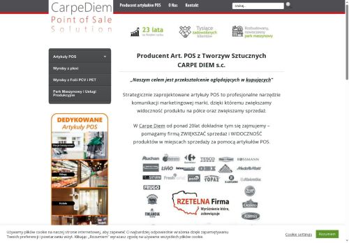 CARPE DIEM S.C. MAŁGORZATA KOWAL, KRZYSZTOF MOCZYDŁOWSKI